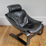 Scandinavian armchair Ake Frybiter Kroken Roche Bobois