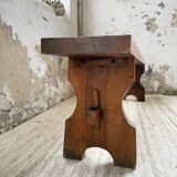 Pair of walnut benches 1900