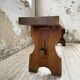 Paire de bancs noyer 1900