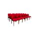 Ensemble de 18 chaises vintage