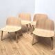 Set of 4 Muuto armchairs