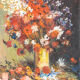 Mid-Century Bouquet of Flowers, Oil on Canvas, 33 x 43 cm