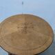Charles X style dining table in maple wood veneer, 20th century