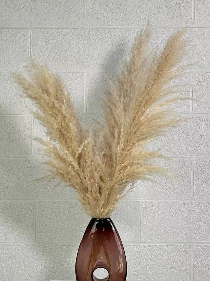 Vase en verre violine
