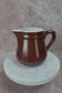 Vintage Apilco brown porcelain jug