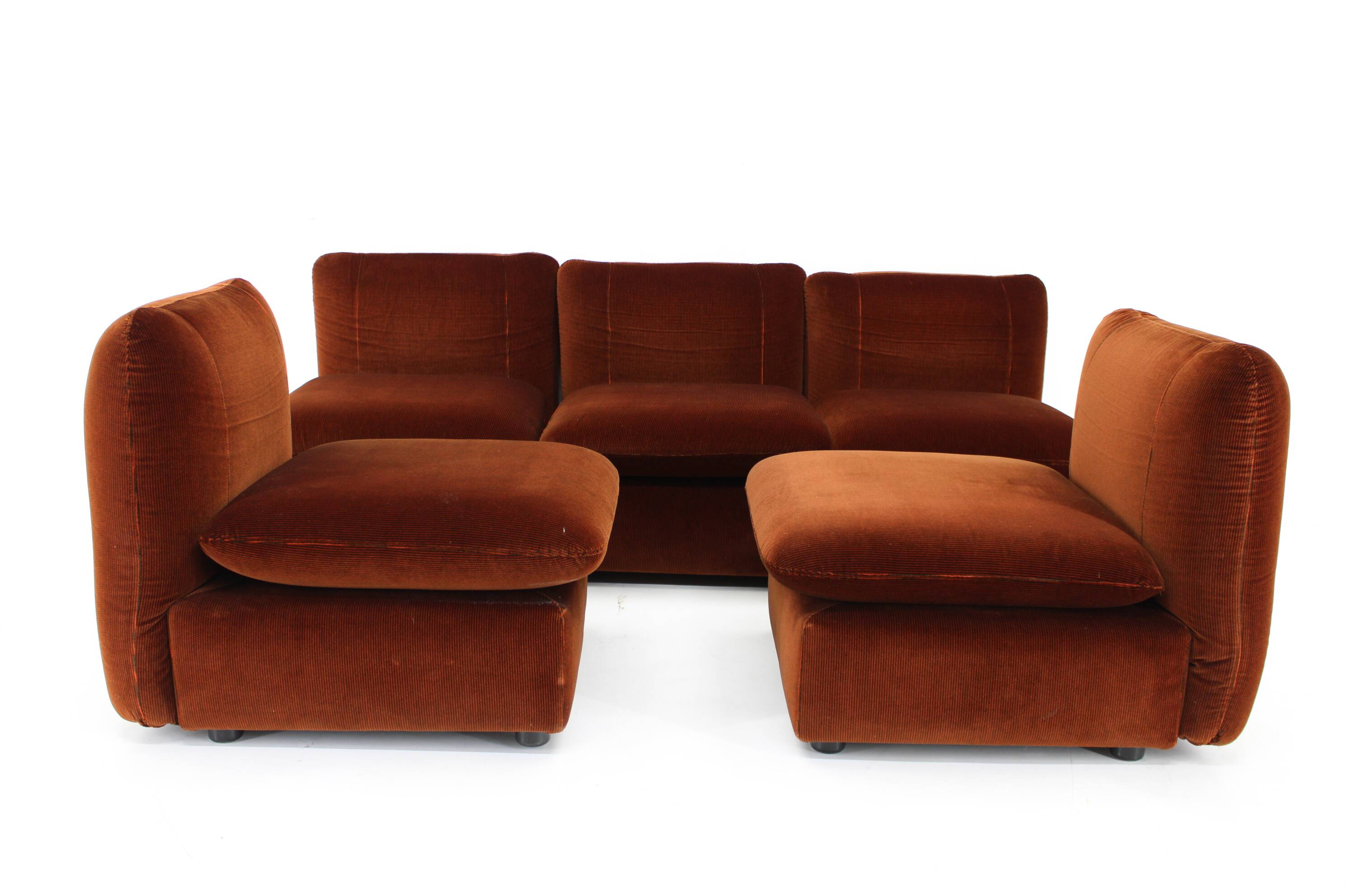 1970s Modular Sofa or Chairs ,Italy