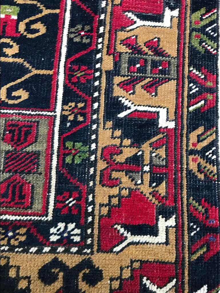 Oriental Turkey Anatolia rug handmade 121x248cm