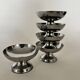 Lot de 5 coupelles en inox
