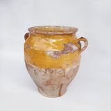 Pot a graisse confit vernissée ancien