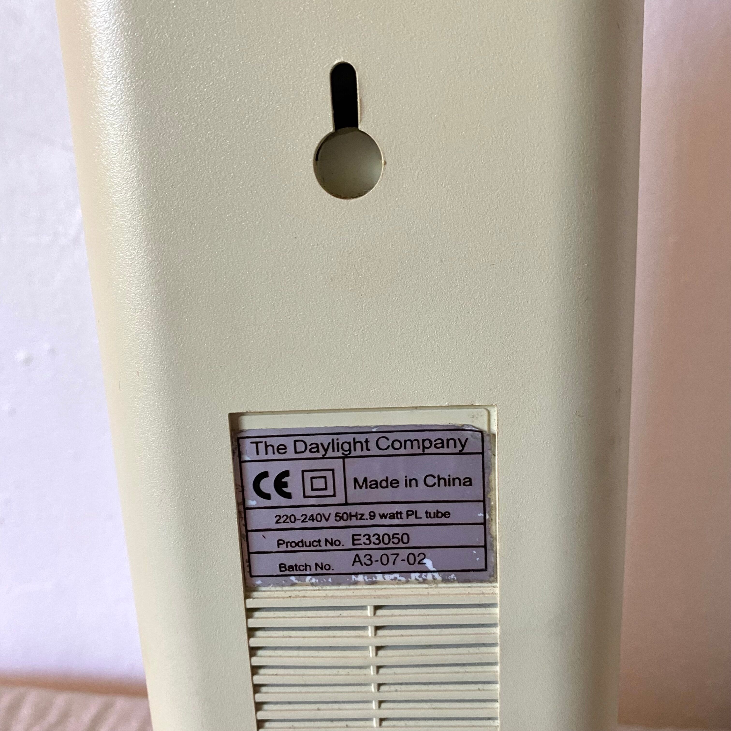 Dayligh folding desk lamp 80s