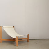 Foldable lounge set in pinewood by Burkhard Vogtherr for Rosenthal