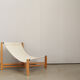 Foldable lounge set in pinewood by Burkhard Vogtherr for Rosenthal