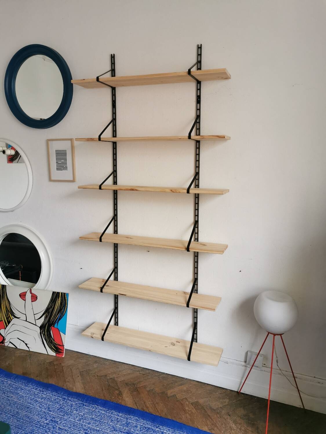 Italian suspended library