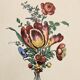 Large antique earthenware serving dish from Villeroy & Boch