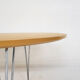 Large "Superellipse B613" dining table by Piet Hein and Bruno Mathsson for Fritz Hansen,Denmark 1994
