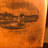 Victorian wooden box Mauchline late 19th century