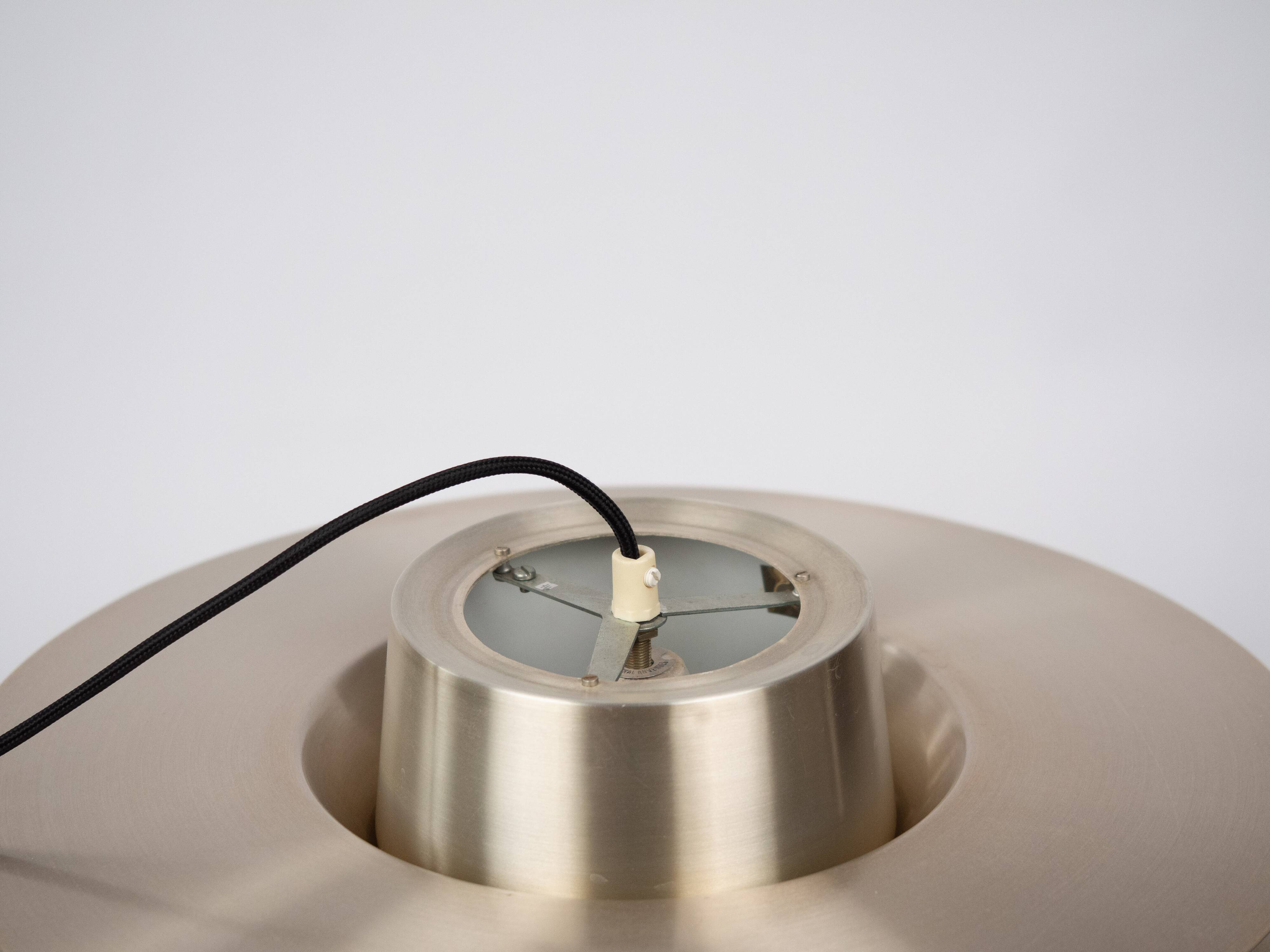 Lampe suspendue vintage danoise Verona par Svend Middelboe, Lyfa, 1962