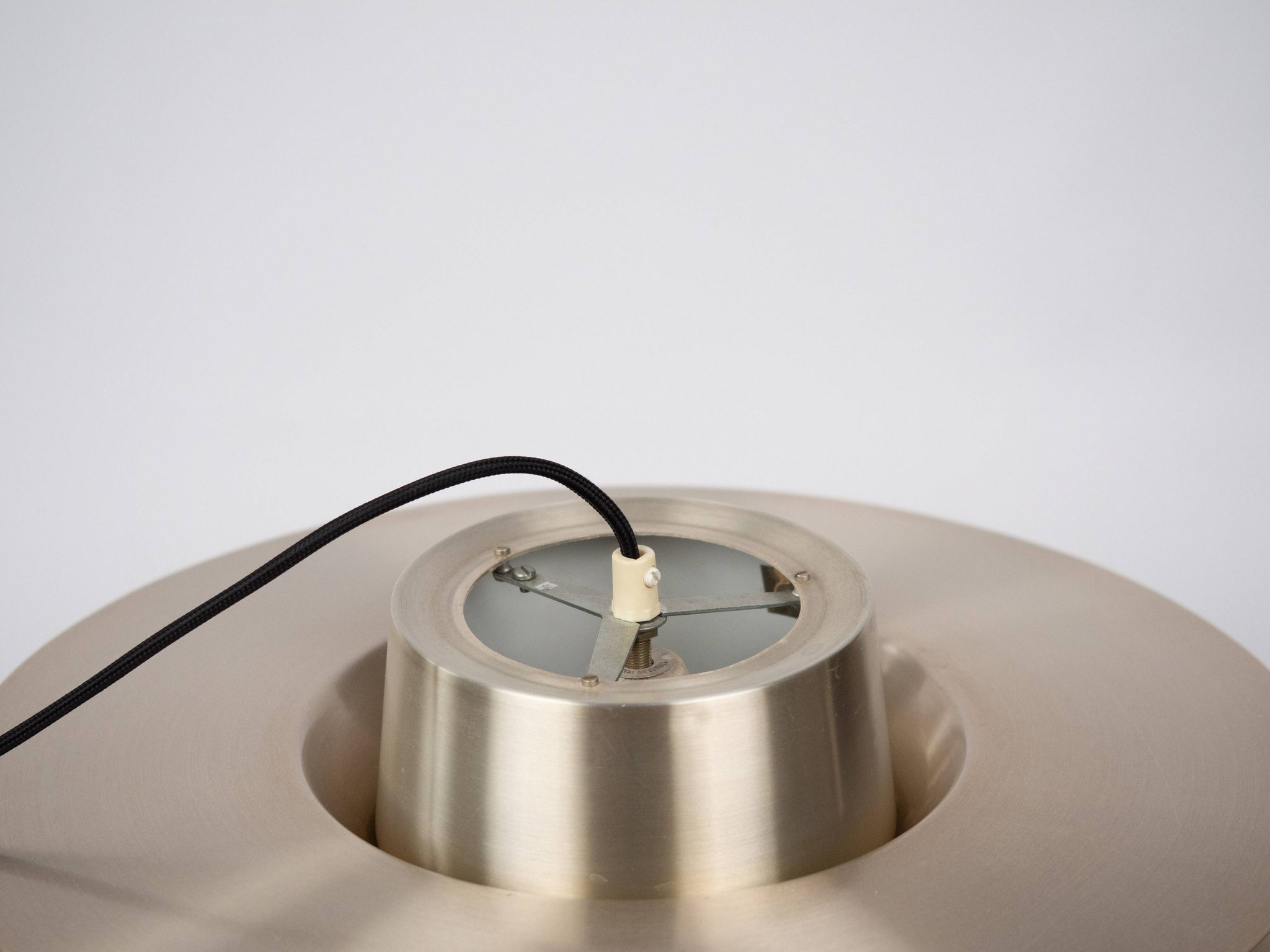 Lampe suspendue vintage danoise Verona par Svend Middelboe, Lyfa, 1962