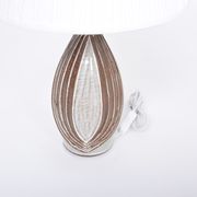 Paire de lampes de table en céramique danoises du milieu du siècle par Michael Andersen
