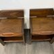 Pair of baumann vintage bedside tables 1970s