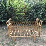Children's rattan bed, 1960