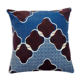 Cushion in fabric completely removable wax