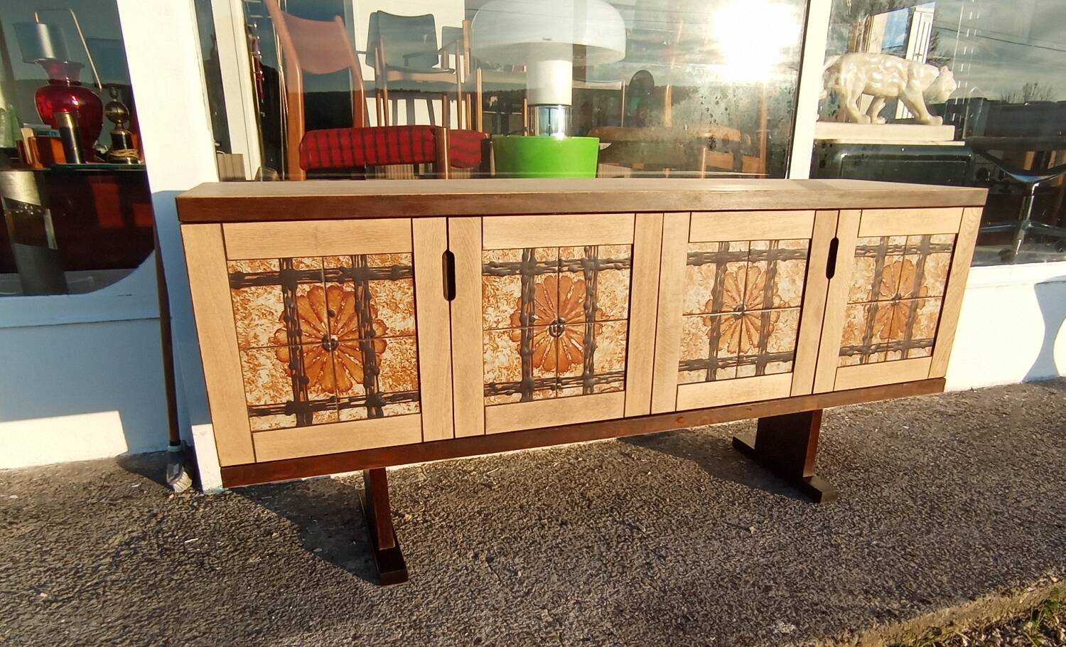 Scandinavian brutality sideboard gangso mobler