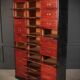 French Mahogany Lockers / Filing Cabinet