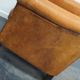 Club armchair in leather color cognac Netherlands