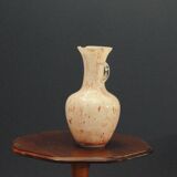 Vase en verre signé VB Opaline Florence Italie