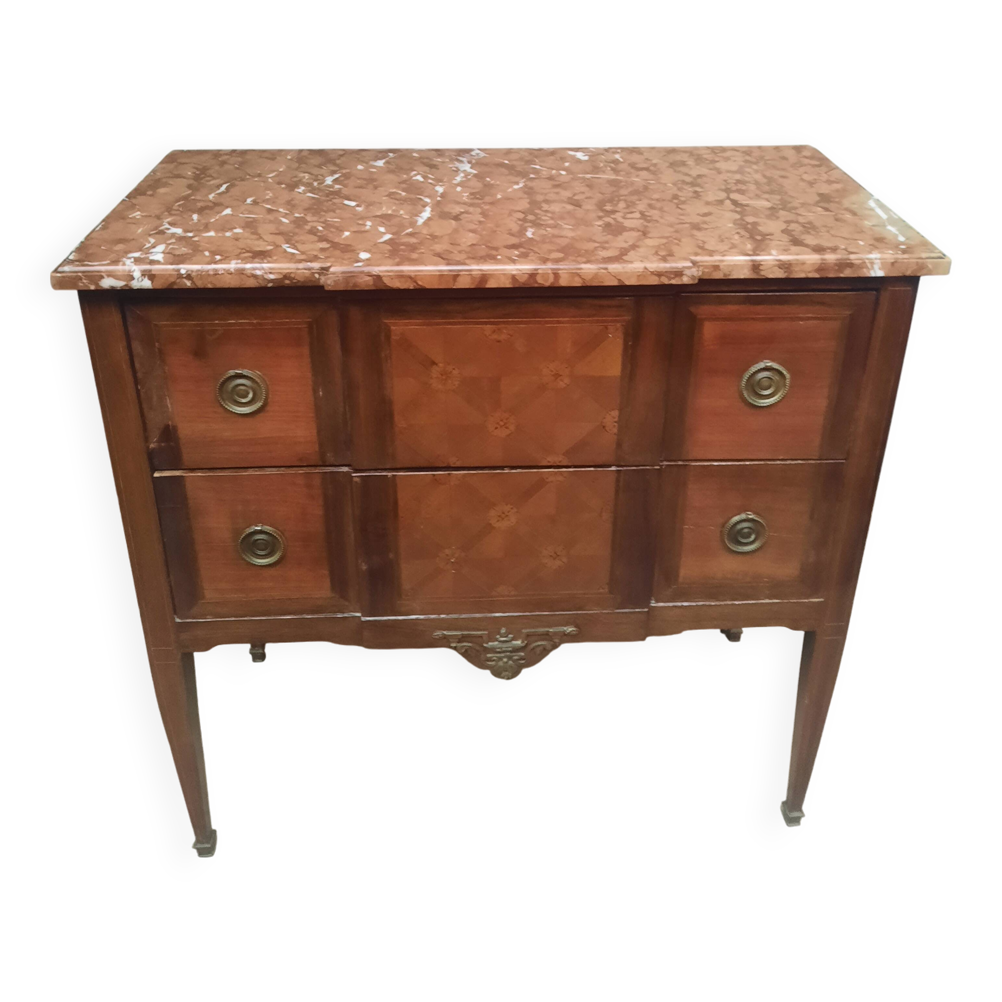 Louis XVI style chest of drawers from the 19th century