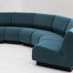 Vintage large modular round sofa by Don Chadwick for Herman Miller