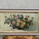 Grand tableau Nature Morte Fleurs 136 x 68