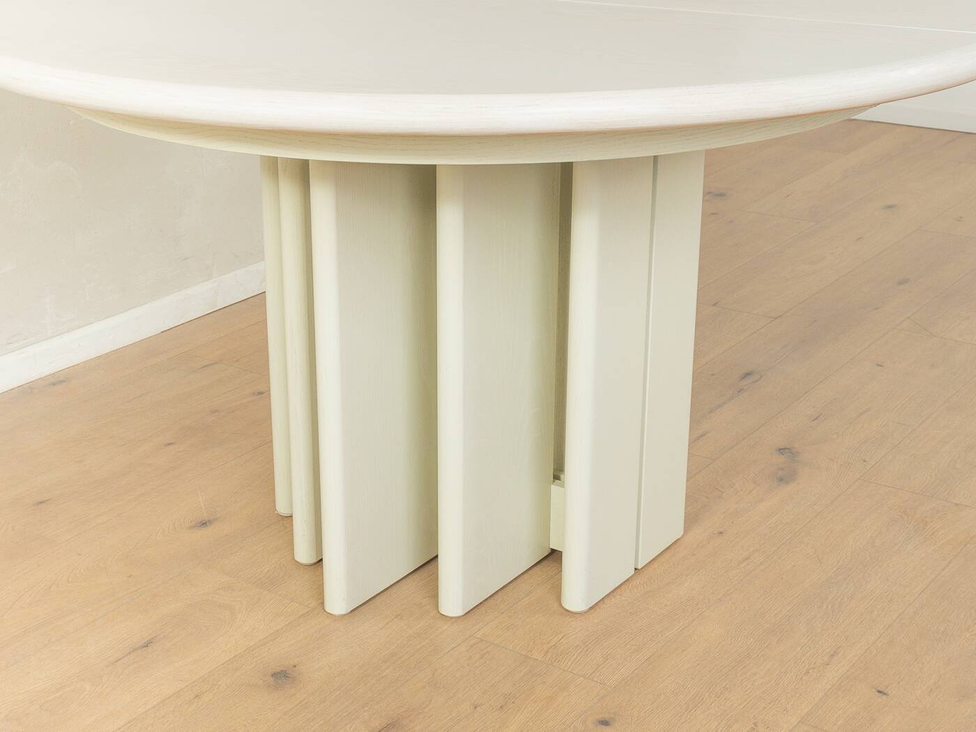 Postmodern dining table by COR, 1980s, extendable, solid cherry wood