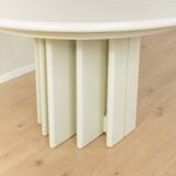 Postmodern dining table by COR, 1980s, extendable, solid cherry wood