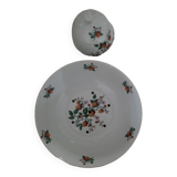 Strawberry service porcelain art creation Florence Limoge