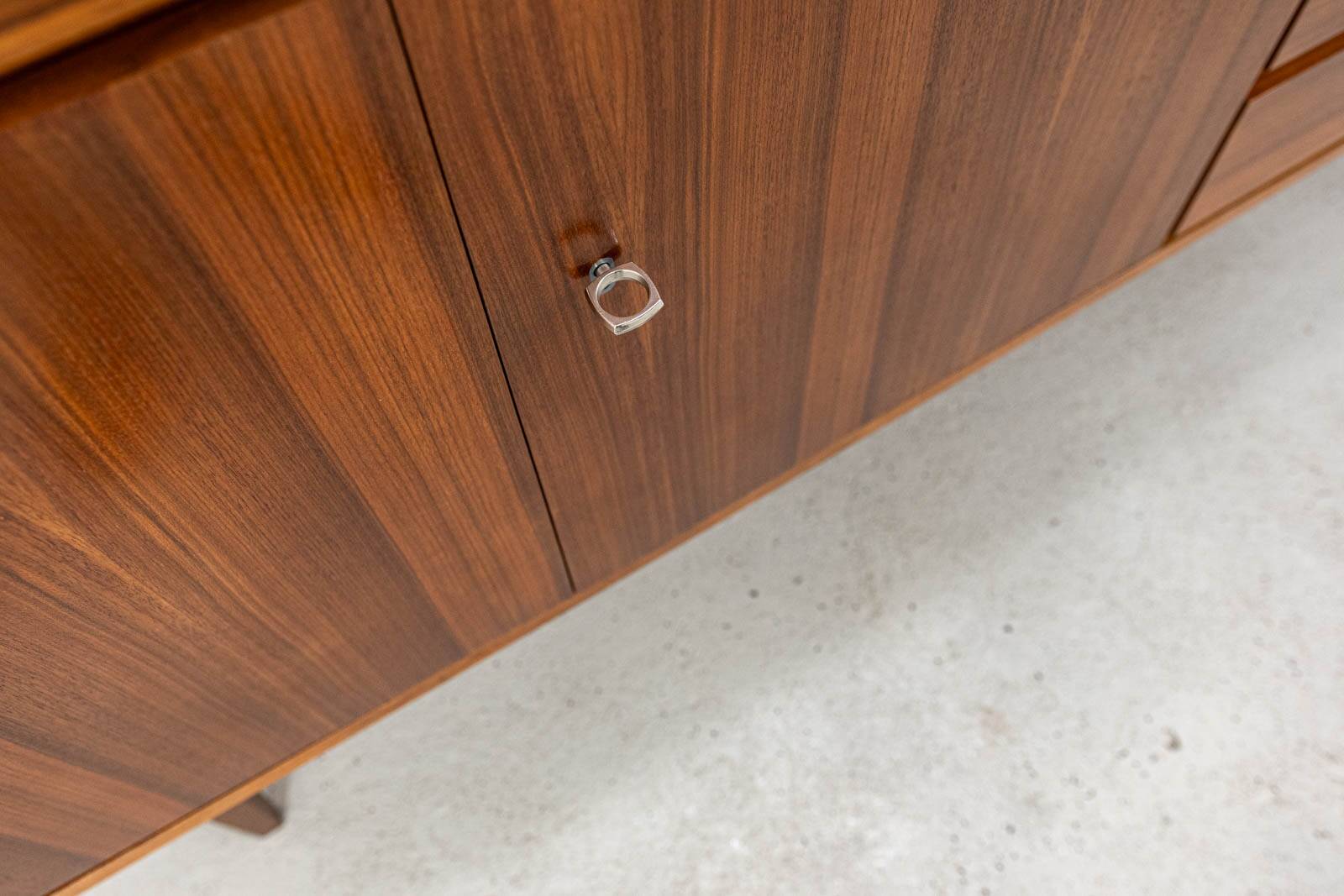 Vintage long Sideboard by SFM, Poland, 1970s