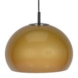 Brown space age pendant lamp