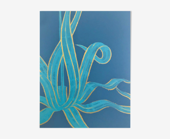 Peinture acrylique de Bertrand Cure sur toile