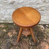 Vintage Adjustable Screw Stool
