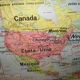 School map Vidal-Lablache n ° 19 'North America policy' at Armand Colin