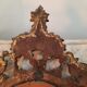 Italian mirror in gilded scupted wood