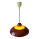 Suspension scandinave rouge Space Age par Knud Christensen