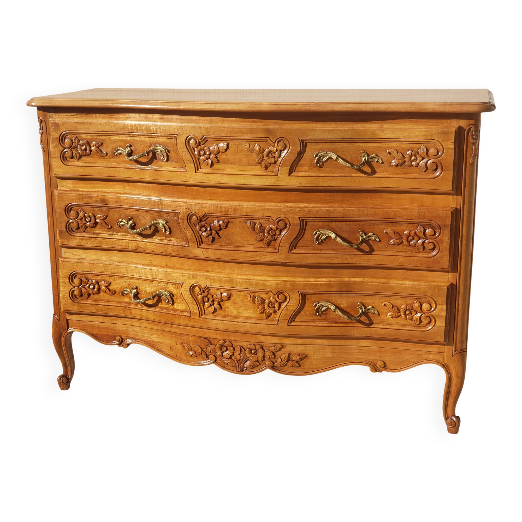 Antique Commode in Baroque Art Deco Style Louis XV