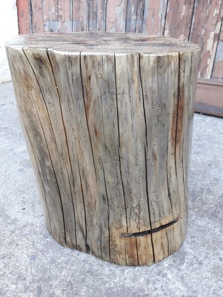 Big ottoman ottoman end of old wooden glass sofa