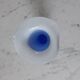Electric blue opaline vase Klein 30s-40s