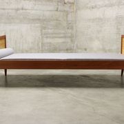 Mid-Century Single Teak Bed, 1960s