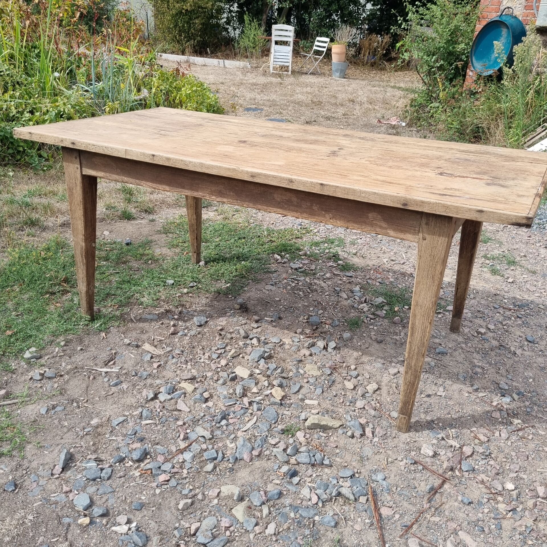 Farm table length 168 cm