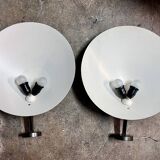 Pair of wall lamps by Guiseppe Ostuni, O-luce Edition, 1950s