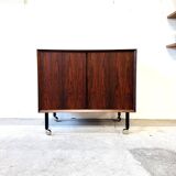 Mobile rosewood cabinet, Denmark 60s/70s, vntg, mid-c modern